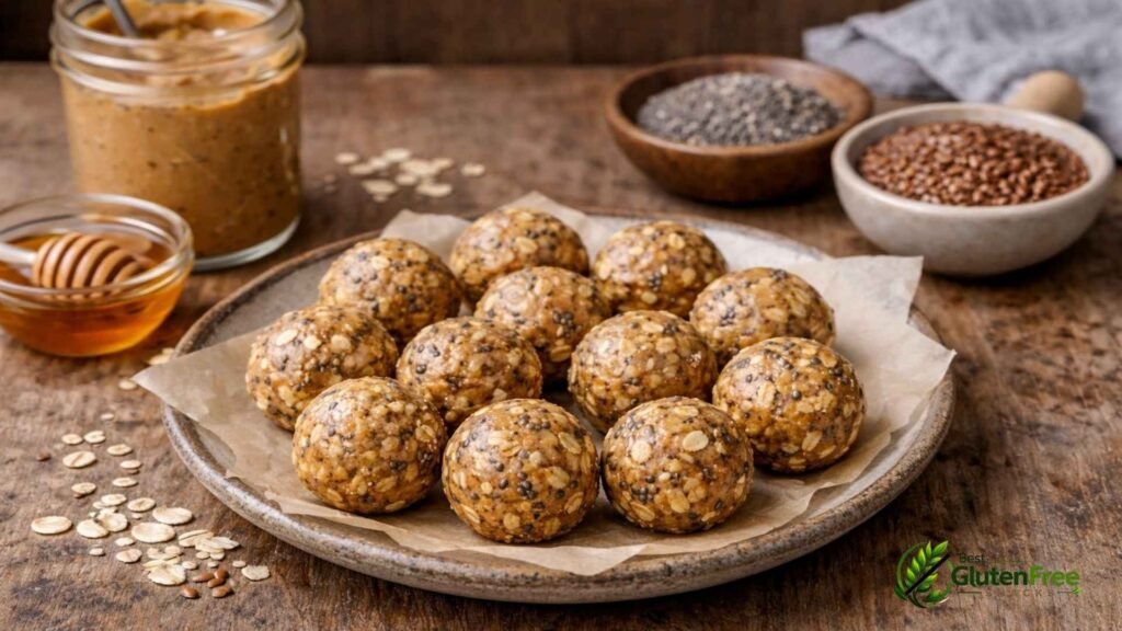 No-Bake Almond Butter Energy Bites