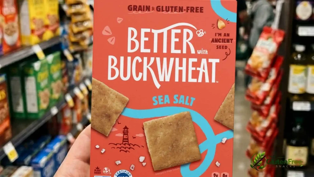Better With Buckwheat Crackers